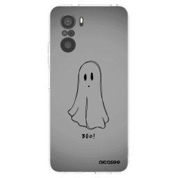 Átlátszó szilikon tok az alábbi mobiltelefonokra Xiaomi Poco F3 - Ghost
