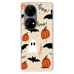 Átlátszó szilikon tok az alábbi mobiltelefonokra Huawei P50 - Halloween 26