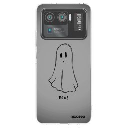 Átlátszó szilikon tok az alábbi mobiltelefonokra Xiaomi Mi 11 Ultra - Ghost