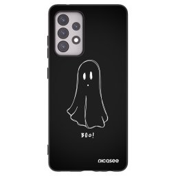 Fekete szilikon tok az alábbi mobiltelefonokra Samsung Galaxy A52s 5G A528B - Ghost 2