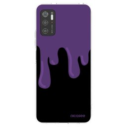 Átlátszó szilikon tok az alábbi mobiltelefonokra Xiaomi Poco M3 Pro 5G - Purple spooky