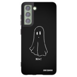 Fekete szilikon tok az alábbi mobiltelefonokra Samsung Galaxy S21 FE 5G - Ghost 2