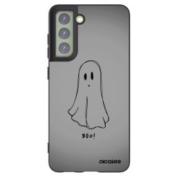 Fekete szilikon tok az alábbi mobiltelefonokra Samsung Galaxy S21 FE 5G - Ghost