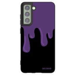 Fekete szilikon tok az alábbi mobiltelefonokra Samsung Galaxy S21 FE 5G - Purple spooky