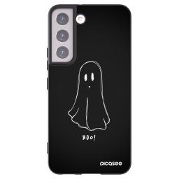 Fekete szilikon tok az alábbi mobiltelefonokra Samsung Galaxy S22 5G - Ghost 2