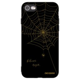 Fekete szilikon tok az alábbi mobiltelefonokra Apple iPhone SE 2022 - Delicate danger
