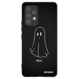 Fekete szilikon tok az alábbi mobiltelefonokra Samsung Galaxy A53 5G A536 - Ghost 2