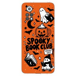 Átlátszó szilikon tok az alábbi mobiltelefonokra Xiaomi Poco X4 Pro 5G - Spooky book club