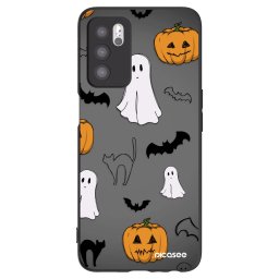 Fekete szilikon tok az alábbi mobiltelefonokra OPPO A16 - Spooky crew