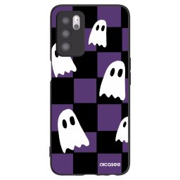 Fekete szilikon tok az alábbi mobiltelefonokra OPPO A16 - Ghosts