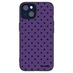 Fekete szilikon tok az alábbi mobiltelefonokra Apple iPhone 14 - Flickers 2