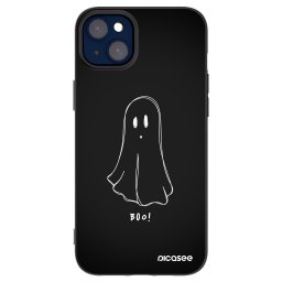 Fekete szilikon tok az alábbi mobiltelefonokra Apple iPhone 14 Plus - Ghost 2