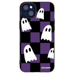 Fekete szilikon tok az alábbi mobiltelefonokra Apple iPhone 14 Plus - Ghosts