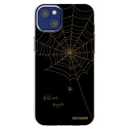 Átlátszó szilikon tok az alábbi mobiltelefonokra Apple iPhone 14 Plus - Delicate danger