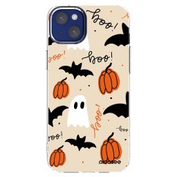 Átlátszó szilikon tok az alábbi mobiltelefonokra Apple iPhone 14 Plus - Halloween 26