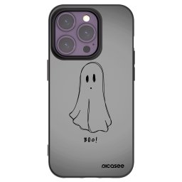 Fekete szilikon tok az alábbi mobiltelefonokra Apple iPhone 14 Pro - Ghost