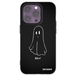 Fekete szilikon tok az alábbi mobiltelefonokra Apple iPhone 14 Pro - Ghost 2