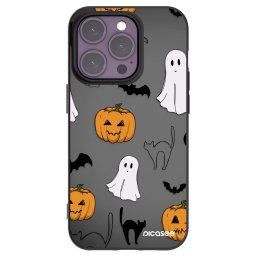 Fekete szilikon tok az alábbi mobiltelefonokra Apple iPhone 14 Pro - Spooky crew