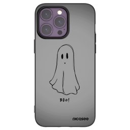 Fekete szilikon tok az alábbi mobiltelefonokra Apple iPhone 14 Pro Max - Ghost