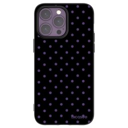 Fekete szilikon tok az alábbi mobiltelefonokra Apple iPhone 14 Pro Max - Flickers
