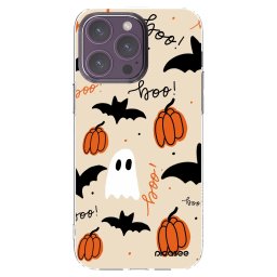 Átlátszó szilikon tok az alábbi mobiltelefonokra Apple iPhone 14 Pro Max - Halloween 26