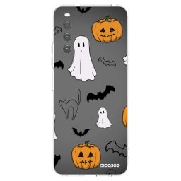 Átlátszó szilikon tok az alábbi mobiltelefonokra Sony Xperia 10 IV 5G - Spooky crew
