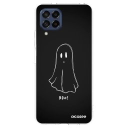 Átlátszó szilikon tok az alábbi mobiltelefonokra Samsung Galaxy M53 5G - Ghost 2