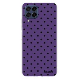 Átlátszó szilikon tok az alábbi mobiltelefonokra Samsung Galaxy M53 5G - Flickers 2