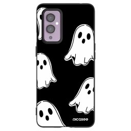 Fekete szilikon tok az alábbi mobiltelefonokra OnePlus 9 - Black ghosts