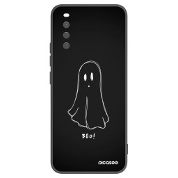 Fekete szilikon tok az alábbi mobiltelefonokra Sony Xperia 10 III - Ghost 2