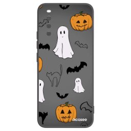 Fekete szilikon tok az alábbi mobiltelefonokra Sony Xperia 10 III - Spooky crew