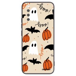 Fekete szilikon tok az alábbi mobiltelefonokra Sony Xperia 10 III - Halloween 26