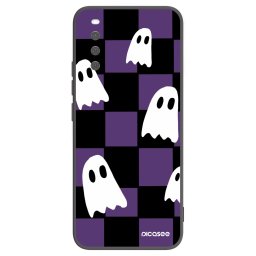 Fekete szilikon tok az alábbi mobiltelefonokra Sony Xperia 10 III - Ghosts