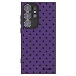 Fekete szilikon tok az alábbi mobiltelefonokra Samsung Galaxy S23 Ultra 5G - Flickers 2