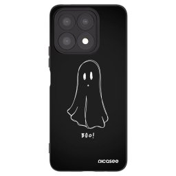 Fekete szilikon tok az alábbi mobiltelefonokra Honor X8a - Ghost 2