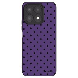 Fekete szilikon tok az alábbi mobiltelefonokra Honor X8a - Flickers 2