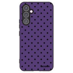 Fekete szilikon tok az alábbi mobiltelefonokra Samsung Galaxy A54 5G A546B - Flickers 2