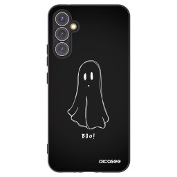 Fekete szilikon tok az alábbi mobiltelefonokra Samsung Galaxy A34 5G A346B - Ghost 2