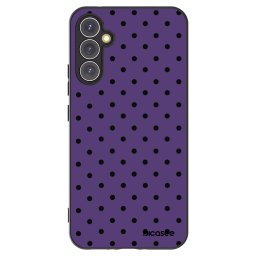 Fekete szilikon tok az alábbi mobiltelefonokra Samsung Galaxy A34 5G A346B - Flickers 2