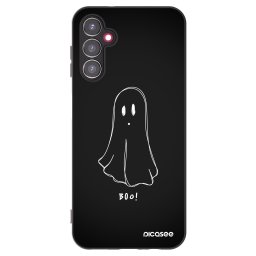 Fekete szilikon tok az alábbi mobiltelefonokra Samsung Galaxy A14 5G A146P - Ghost 2
