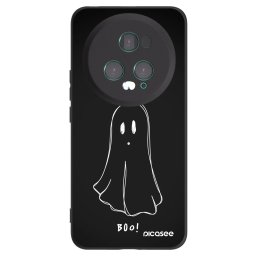 Fekete szilikon tok az alábbi mobiltelefonokra Honor Magic5 Pro - Ghost 2