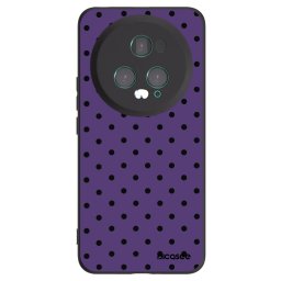 Fekete szilikon tok az alábbi mobiltelefonokra Honor Magic5 Pro - Flickers 2