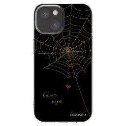 Átlátszó szilikon tok az alábbi mobiltelefonokra Apple iPhone 15 - Delicate danger