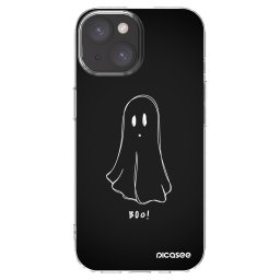 Átlátszó szilikon tok az alábbi mobiltelefonokra Apple iPhone 15 - Ghost 2