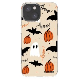 Átlátszó szilikon tok az alábbi mobiltelefonokra Apple iPhone 15 - Halloween 26