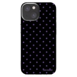 Átlátszó szilikon tok az alábbi mobiltelefonokra Apple iPhone 15 - Flickers