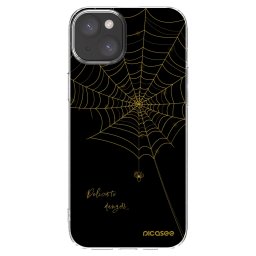 Átlátszó szilikon tok az alábbi mobiltelefonokra Apple iPhone 15 Plus - Delicate danger