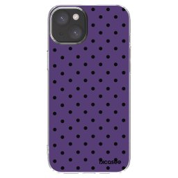 Átlátszó szilikon tok az alábbi mobiltelefonokra Apple iPhone 15 Plus - Flickers 2