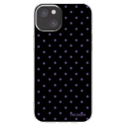 Átlátszó szilikon tok az alábbi mobiltelefonokra Apple iPhone 15 Plus - Flickers