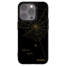 Fekete szilikon tok az alábbi mobiltelefonokra Apple iPhone 15 Pro - Delicate danger